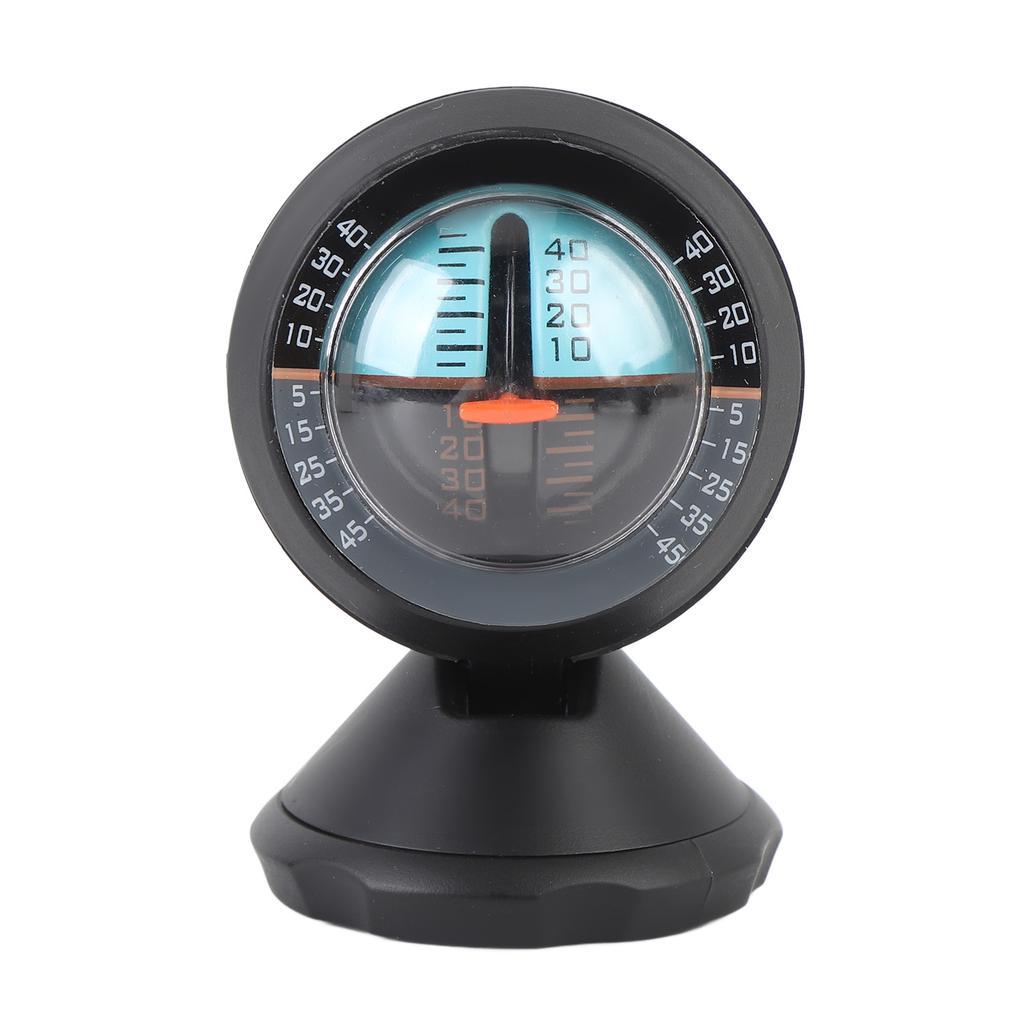 Car Inclinometer Level Tilt Gauge Indicator Gradient Balancer Tool for Vehicle Self Driving Travelling Supplies