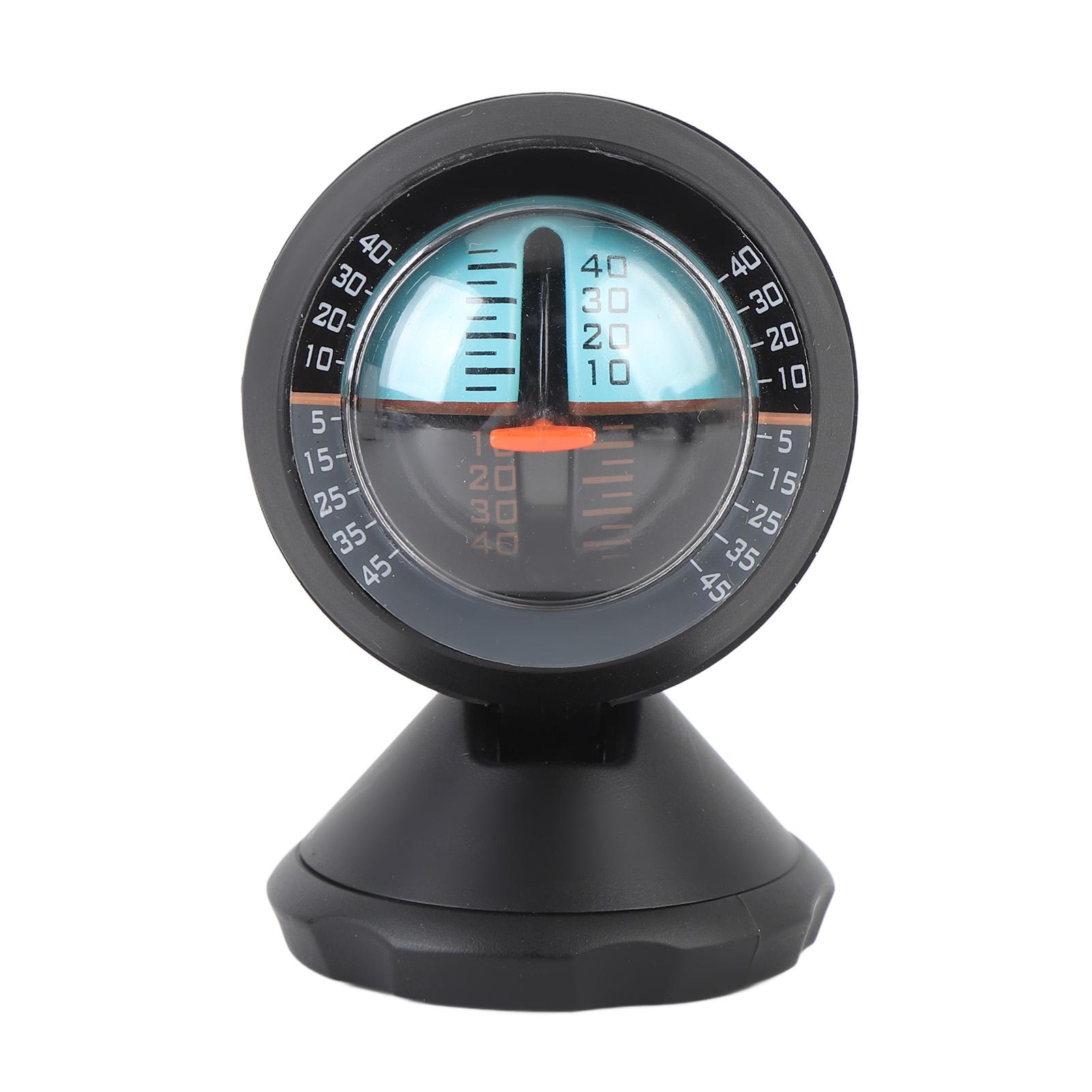 

Автомобильный инклинометр, уровень, индикатор наклона, инструмент для балансировки градиента для транспортного средства, принадлежности для самостоятельного вождения и путешествий