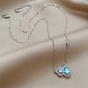 Zircon gourd pendant necklace light luxury national style versatile collarbone chain fashion niche temperament high-end jewelry