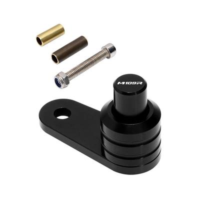 Adequado para Suzuki M109R Boulevard M109R M 109R 109R R Interruptor de Freio de Estacionamento de Motocicleta Botão Trava Haste Acessórios (Preto)