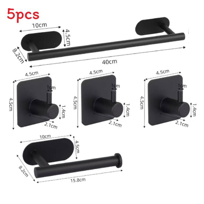 Stainless Steel Heavy Duty Adhesive Hook With Removable Design For Home Organization