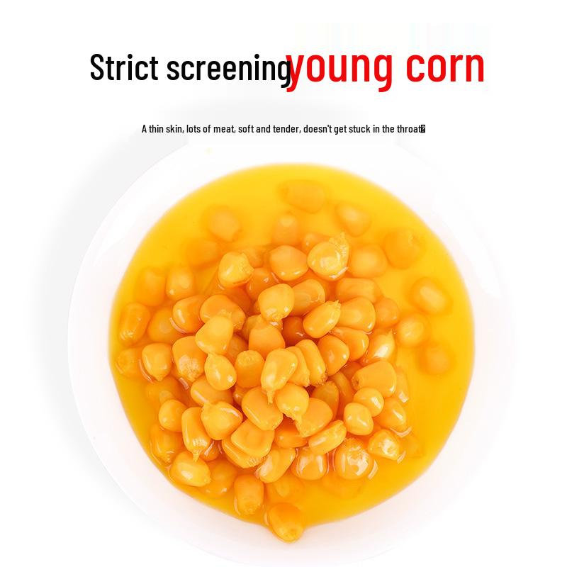 XCG Sweet Corn Particle Fishing Bait for Grass Carp, Small Bottle