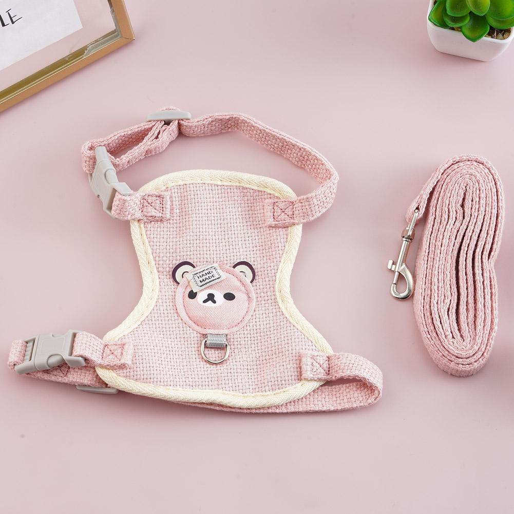 Newest Undershirt Style Pet Leash Adjustable Cat Dog Harness Breathable Leash Convenient Pet Vest For Small Dog Cat Supplies