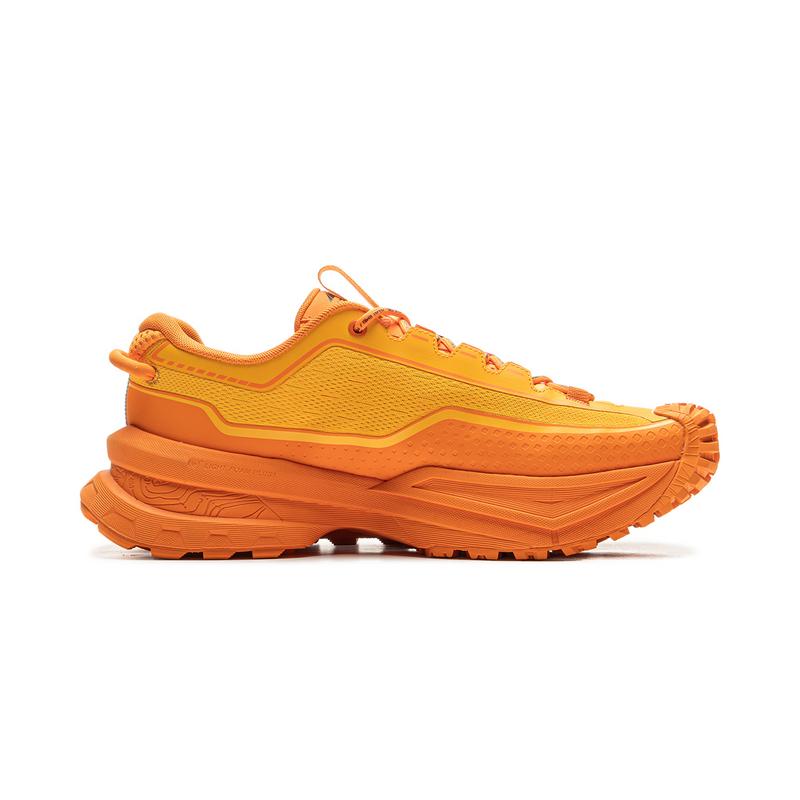 New LINING CF Su Xingchuan Mountaineering & Hiking Shoes Unisex Low Top Chamomile Yellow/Sun Orange AHTU023-6
