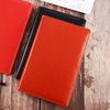 PU Leather A5 File Folder With Elastic Pen Insert Waterproof Business Meeting Contract Clamp Card Slot Writing Pad Restaurant
