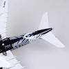 Air New Zealand Airways Airways A380 Model Plane Resin 1/160 Scale Plane With LED Lights and Wheels Enthusiasts Gift Decoration