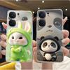 For Vivo iQOO Neo9 5G/Neo9 Pro/Neo9S Pro/Neo9S Pro Plus Bumper Soft TPU Clear Casing Viral Koi Painted Shockproof Soft Cover