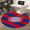 1PC round rug Munich FC Crest Printed Round Area Rug ,Rug For Home Office, Round Chair Rug, Decorative Carpet Fan gifts Christmas gift