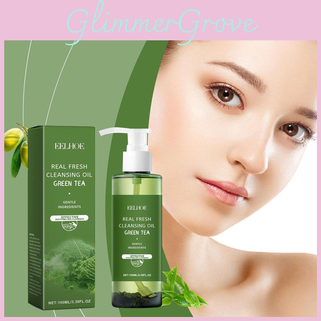 Eelhoe Green Tea Cleansing Oil Gentle Makeup Remover For Face Eyes And Lips