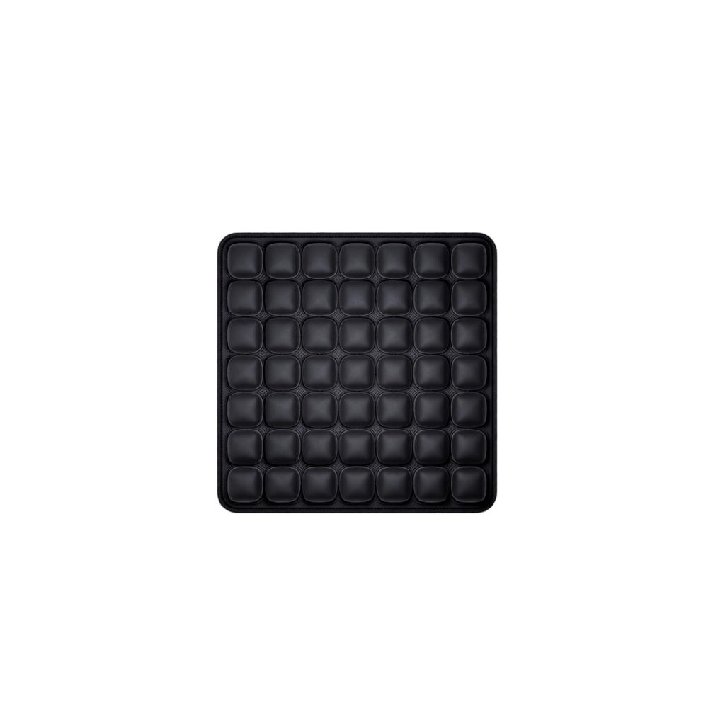 Adjustable Inflatable Cushion with Non- Bottom, No External Needed, Breathable Travel Cushion for Airplane, Car, Wheelchair and Long-Distance Sitting