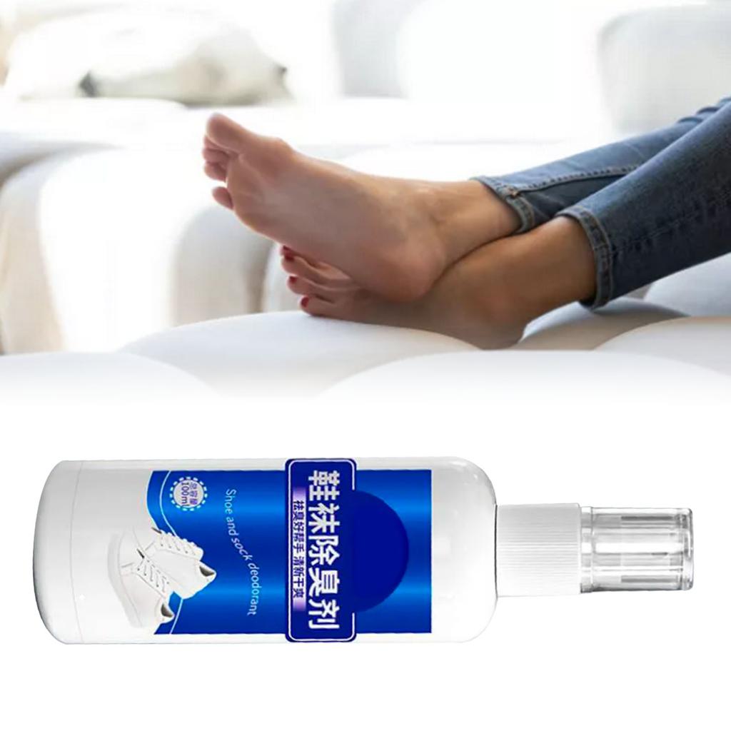 100ml Schuhe Waschmittel Spray Schuhschrank Erfrischer Socken Schuhe Duft Reiniger für Haushalt Büro