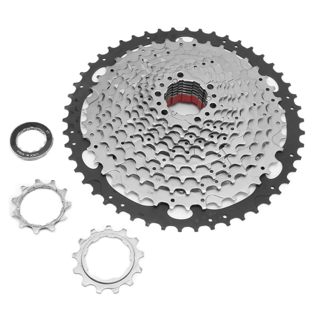 12 Speed Bike Cassette Steel Nickel Plated Wear Resistance Mountain Bike Freewheel for Bicycle