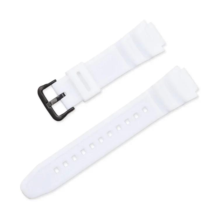 Silikon-Gummi-Uhrenarmband 18 mm für CASIO AE1200 / 1300 / 1000 W-219 Ersatz-Herren-Armband Zubehör
