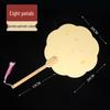Thickened Double-Sided DIY Round Fan with Blank White Xuan Paper for Hand-Painting