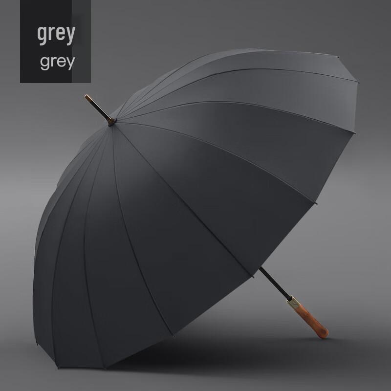 Jiepin 16-Rib Long-Handle Umbrella
