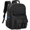 Heavy Duty Tool Backpack With Removable Tool Panel, Large Capacity Electrician Repair Storage Bag For Construction Technician