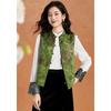 Kebeier New Chinese Style Retro Floral Vest for Women