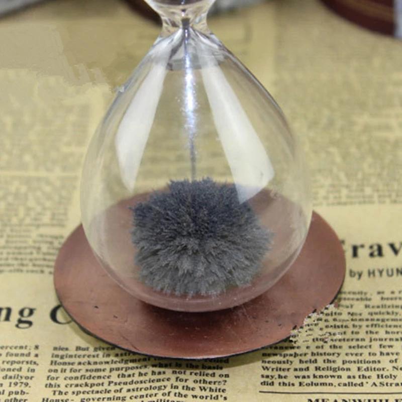 Hand-Blown Hourglass Creative Magnetic Sand Timer Clock, Home Decoration Crafts, Valentine's Day Present