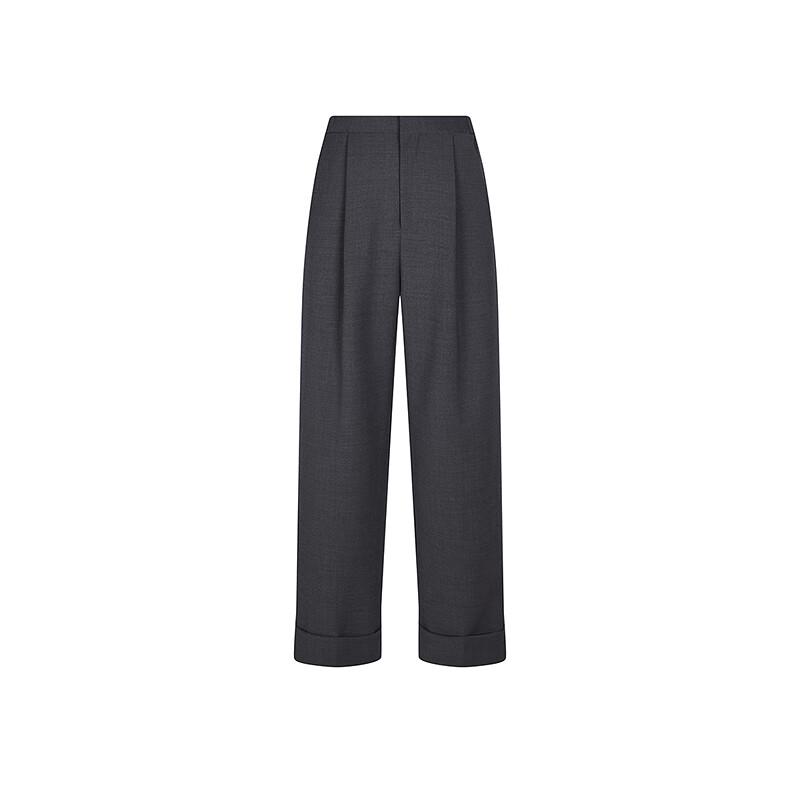 LESS 2025 Spring Casual Straight-Leg Trousers