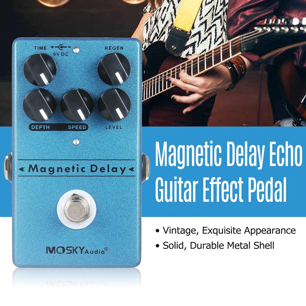 Sunydog Delay Echo Effect Pedal for Guitar