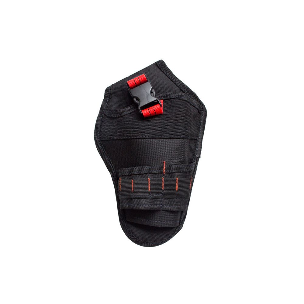 

Многофункциональная поясная сумка для инструментов Водонепроницаемая кобура для электроинструментов Сверхпрочная кобура для дрели Молоток красный/чёрный