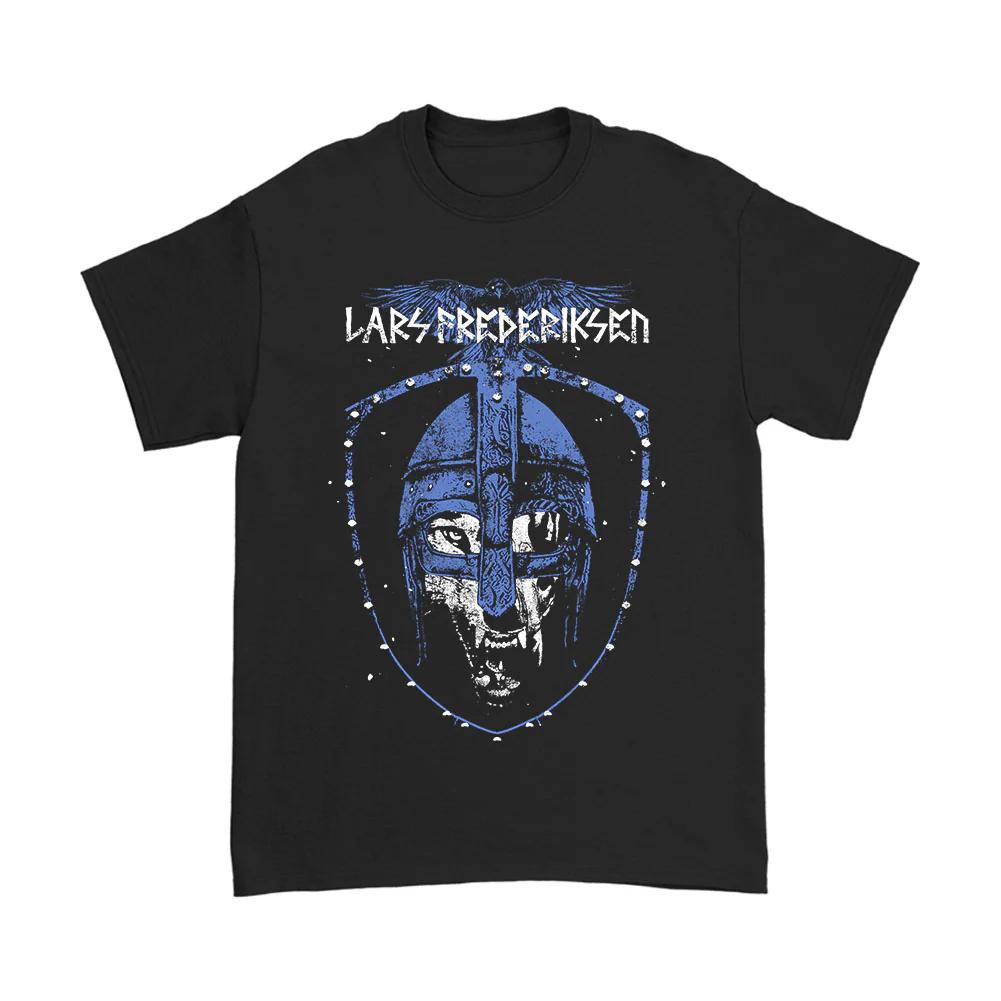 Mode Hip Hop Unisex T-Shirt Rancid Band Sänger Lars Frederiksen T-Shirt Baumwolle Schwarz Druck Oversized Kurze Ärmel Unisex Damen