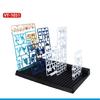 L Shaped Embedded Holder for Model Makers and Hobbyists Modular Designs Space Saving Model Making Kits Storage Racks
