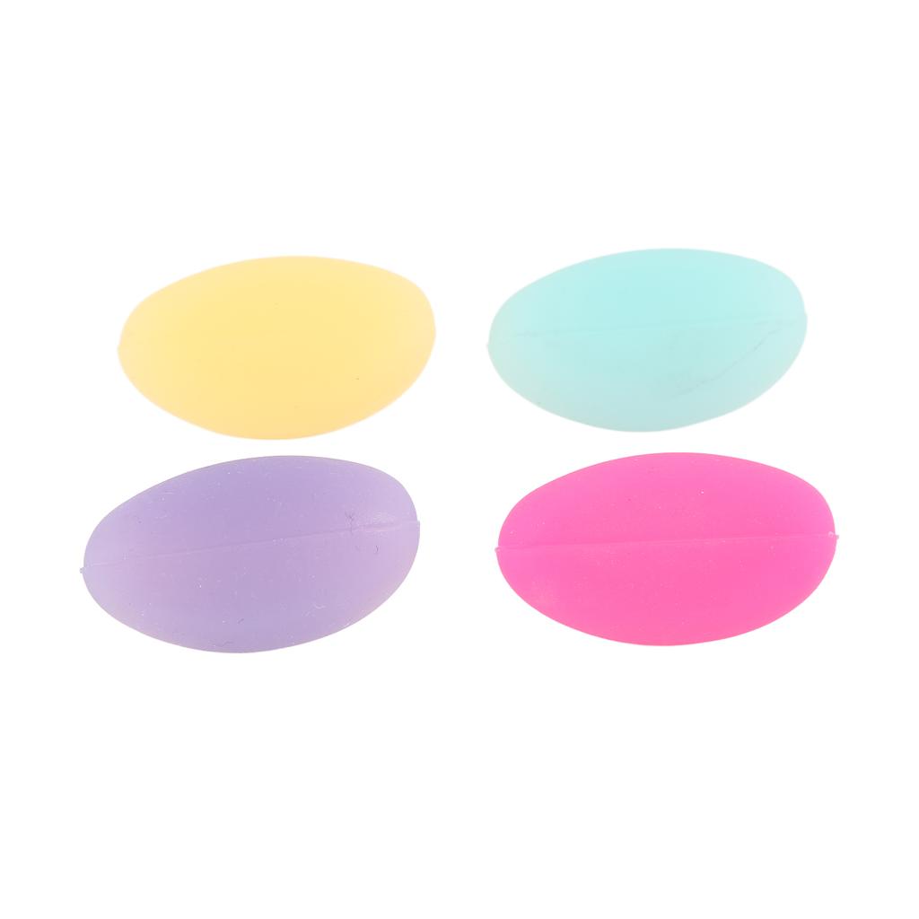 4Pcs Flute Thumb Rest Cushion Colourful Silicone Finger Cover Flutes Parts for Wind Instrument