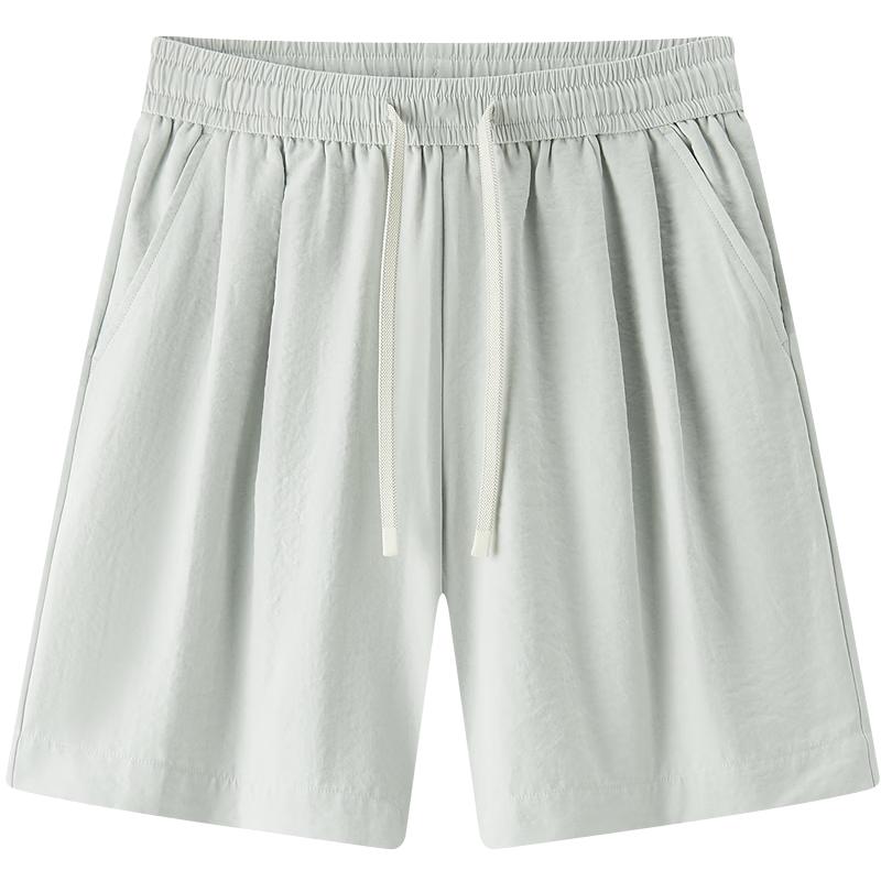 Semir Women's Summer Loose Pleated Milk Fluff Shorts
