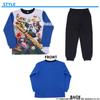Bandai Super Mario Kart Brushed Pajamas 130cm Blue [Airin] Light-Up!