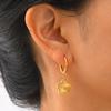 Stainless Steel Earrings Exquisite Y2K Metal Plum Blossom Plant Earring Luxury Gold-plated for Women High Quality Jewelry