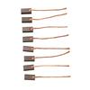8Pcs/lot 5x5x10mm Copper Motor Carbon Brushes For Bosch Angle Grinder Electric Hammer Electric Rotary Tool
