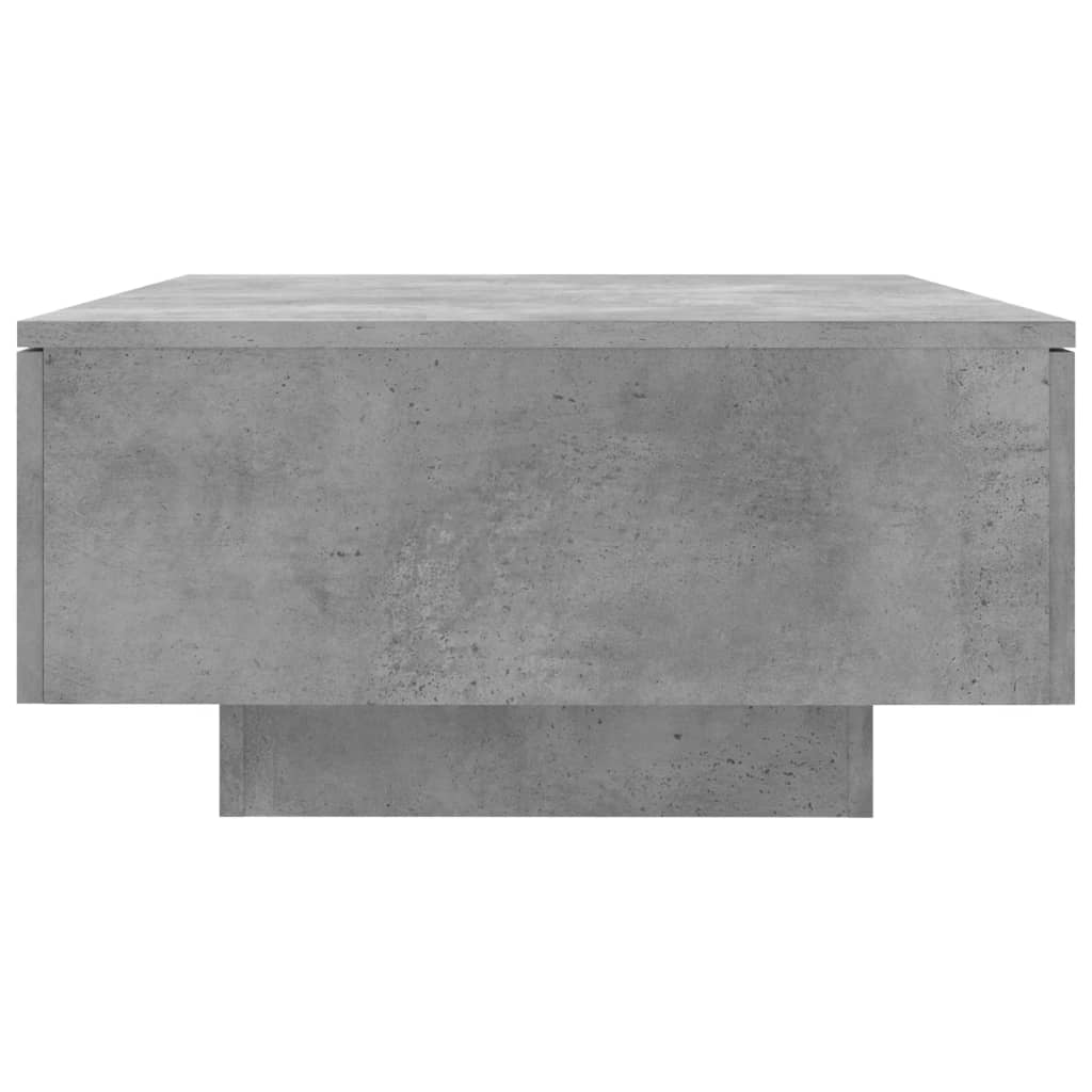 Vidaxl Salontafel, Beton Grijs, 90X60X31 Cm