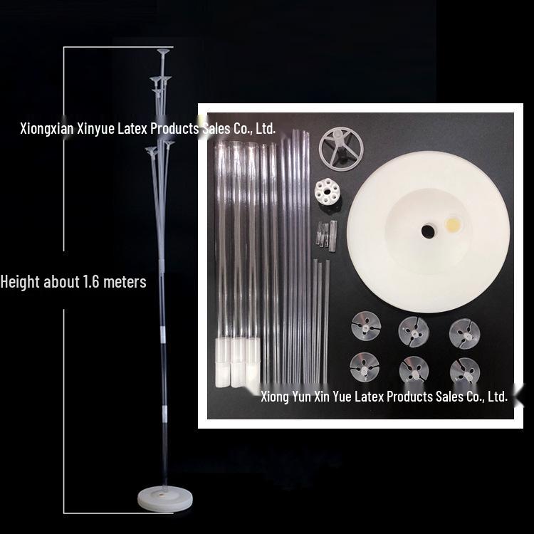 Transparent Balloon Display Stand for Events and Weddings
