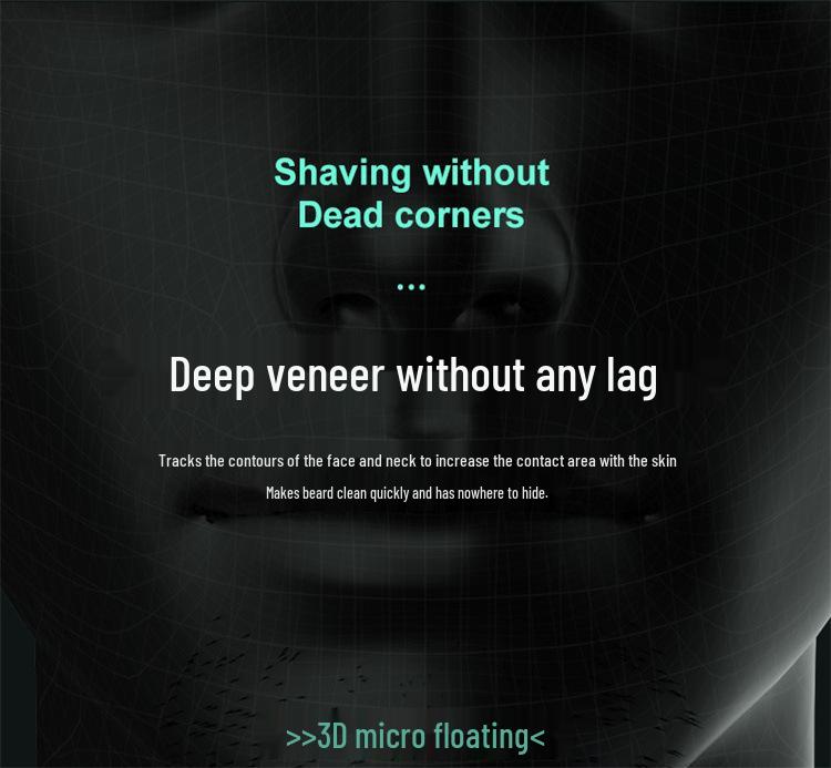2023 Rechargeable Electric Mini Shaver for Men - Silent, Full Body, and Car Compatible