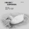 Same Style As Influencer White Duck Down Mid-Length Hooded Winter Jacket Unisex 2026 Warm Coat