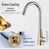 304 Stainless Steel Wall-Mounted Kitchen Faucet