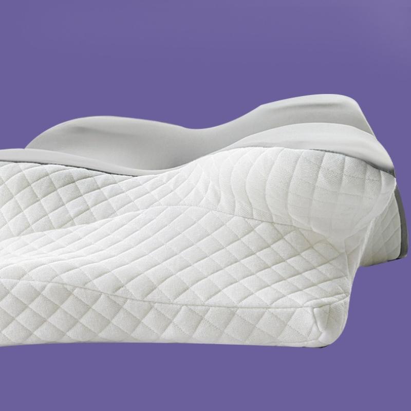 1pcs Mid Concave Butterfly Shaped Memory Pillow Slow Rebound Memory Cotton Headrest Neck Protection Pillow Ergonomic Design Traction Pillow Beding