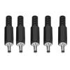 5pcs 1.3mm x 3.5mm Male DC Power Plug Jack Coaxial Connector Adapter