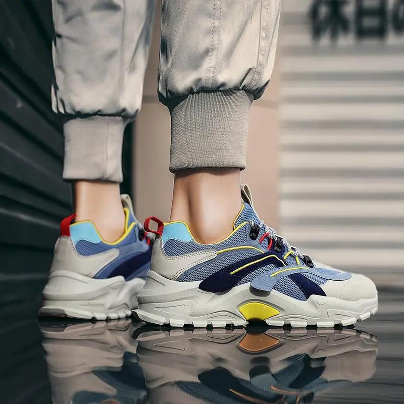 Plus Size Summer Men Low-top Mesh Sneakers Lace Up Breathable Basketball Shoes Non-slip Running Shoes Outdoor Travel Shoes