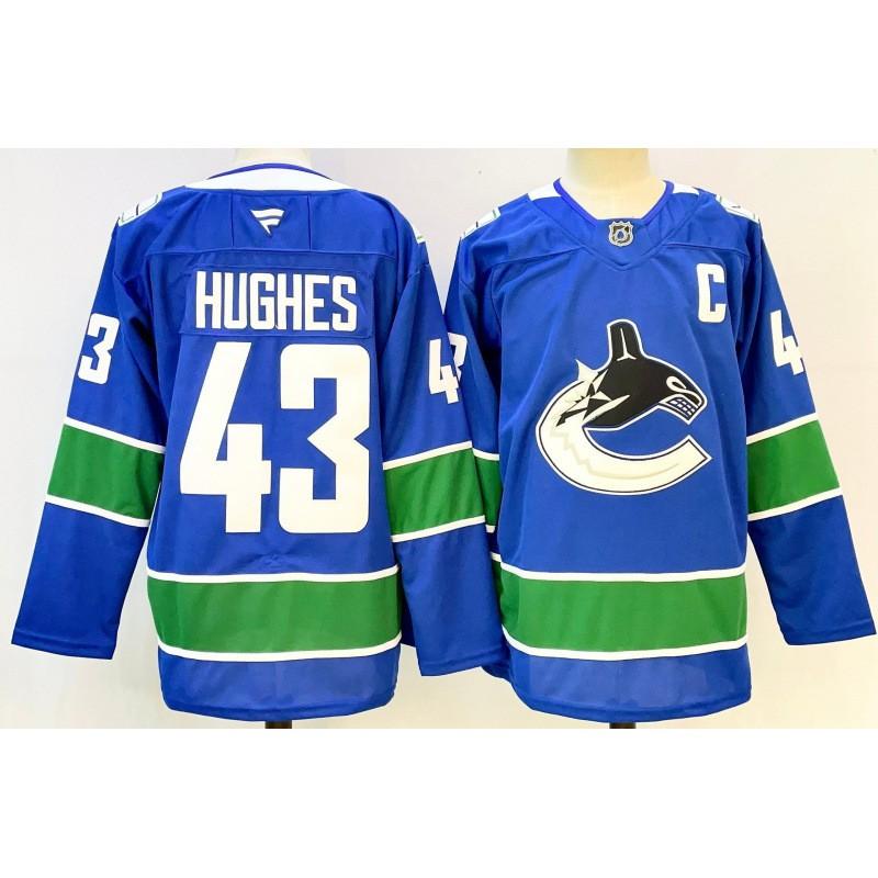 Ice Hockey Jersey Long Sleeve Training Shirt Men Women Team Sports Uniform Blue Jackets Panthers Canucks Lightning