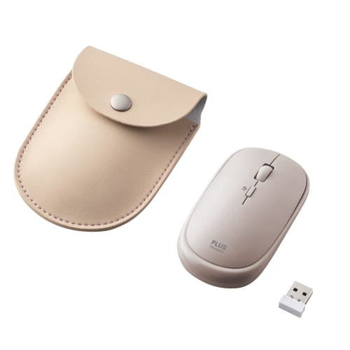 

PLUS Mouse Jibuniro Тонкий держатель Hakobi Mouse Серый TW-MO001 428-831