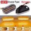 1 Pair Blinker Signal Lamp LED Car Dynamic Side Marker Turn Signal Light For Nissan Qashqai Navara Micra 350Z Note Pathfinder