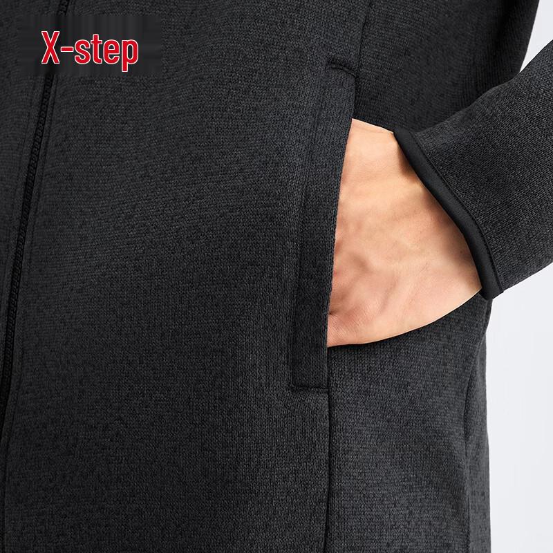 Xtep Feather Tweed Lightweight Hooded Outdoor Jacket