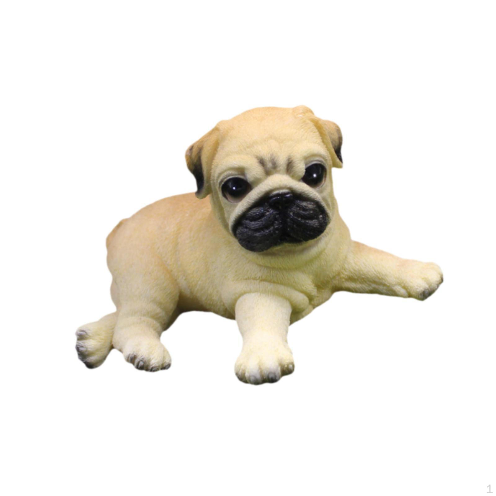 

Миниатюрная скульптура собаки для украшения автомобиля и дома Sitting Puppy