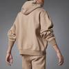 Adidas Originals Trefoil Logo Solid Hoodie Men Tops Brown H33452