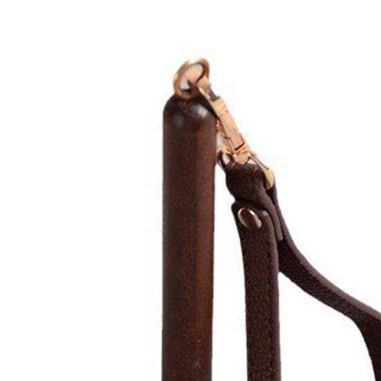 Yousheng Tragbarer Handgelenk-Garnhalter aus Holz mit Schlüsselband Häkelgarnknäuelhalter Spinner Organizer Spender Strick-Häkel-Zubehör