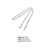 Exquisite Eyeglass Chain Multi-use Faux Pearl Stylish Bright-colored Eyewear Lanyard for Party