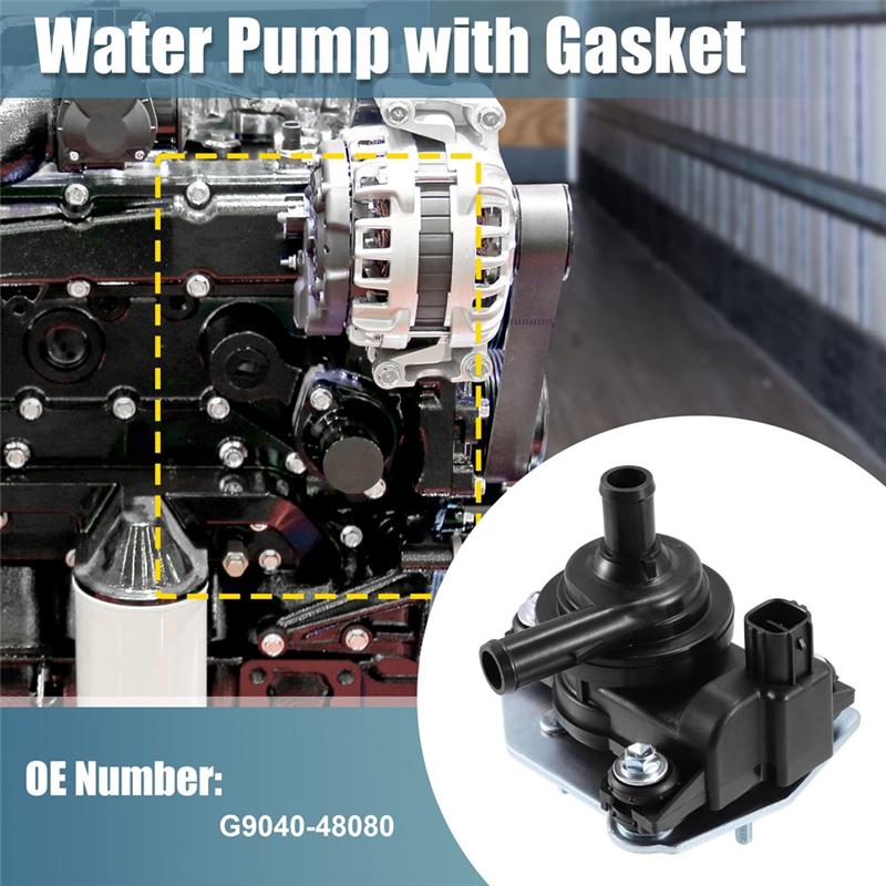 Car Electronic Cooling Water Pump For Toyota Highlander 2006-2010 For Lexus Rx400h 2006-2008- G9040-48080 G904048080