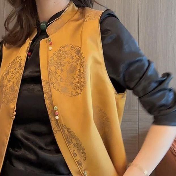 Damenweste neue Mode Damenbekleidung neue lebhafte bedruckte Weste Hemd Tide Frühfrühling